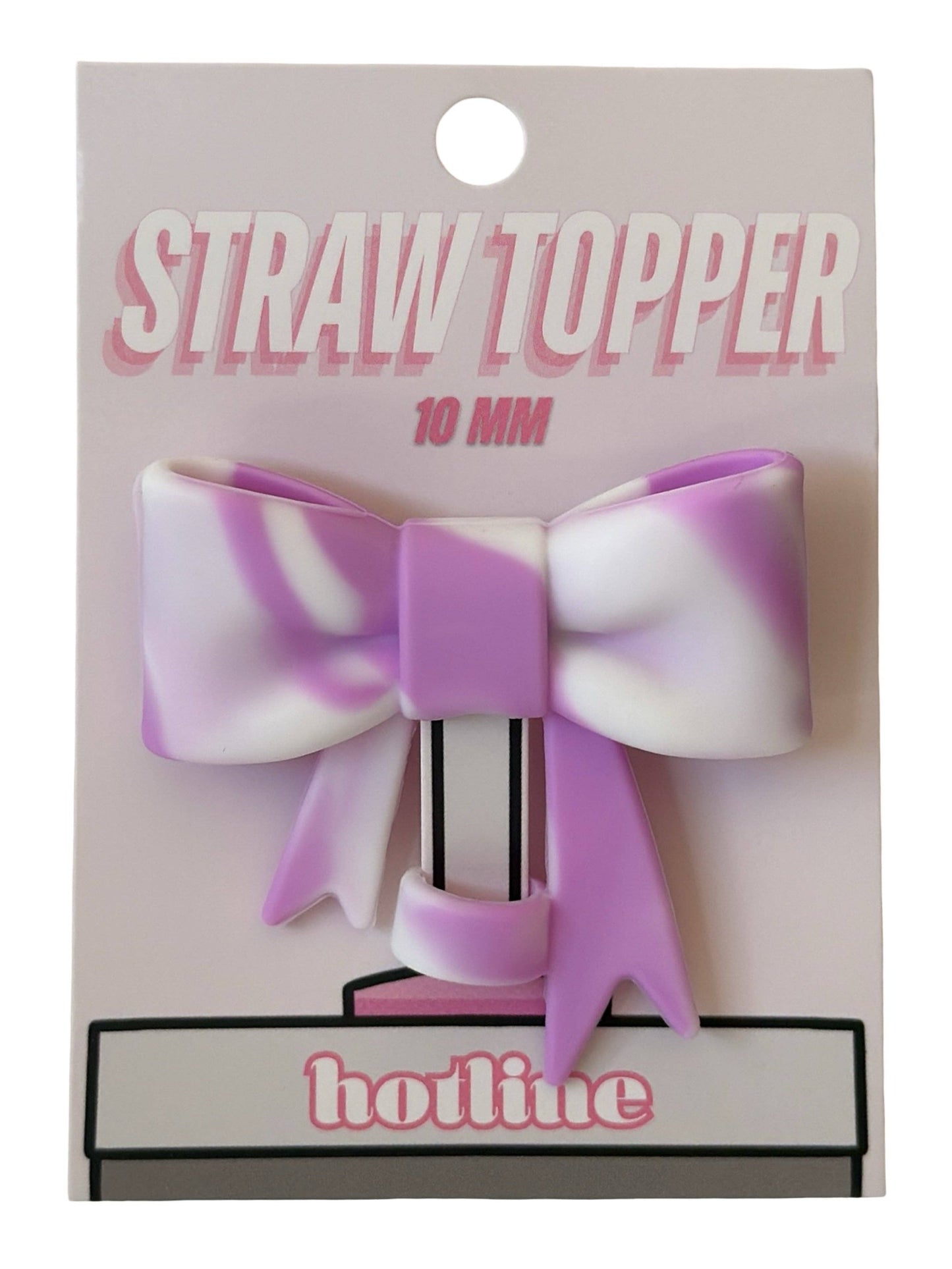 Bow Straw Topper | 17 colors