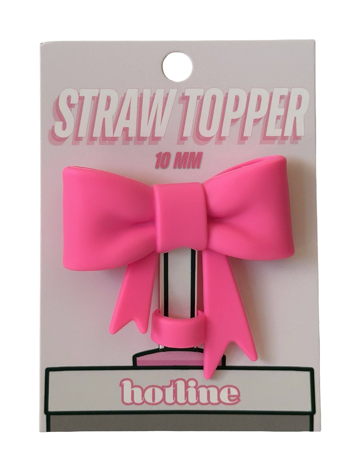 Bow Straw Topper | 17 colors
