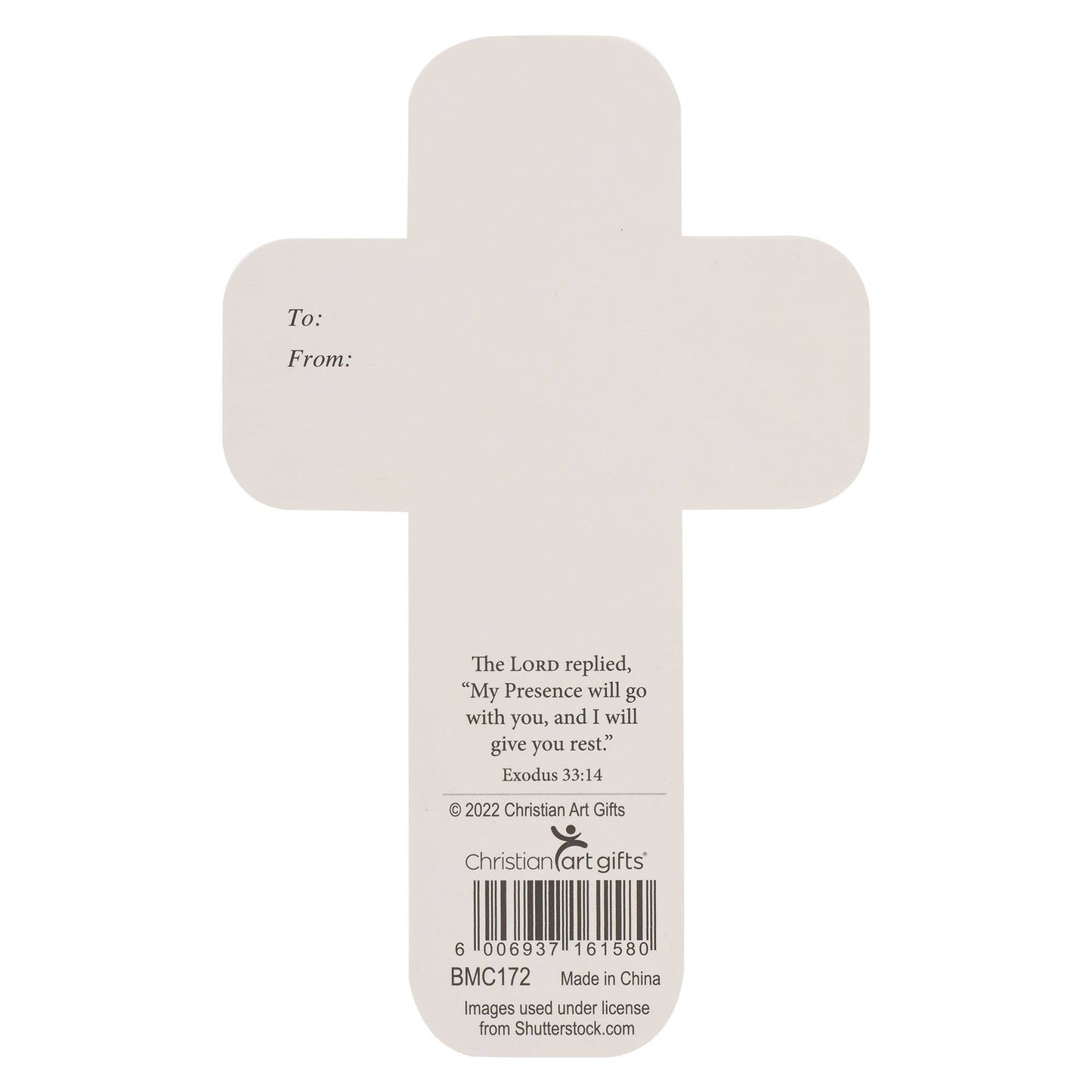 Cross Bookmark Be Still & Know Ps. 46:10
