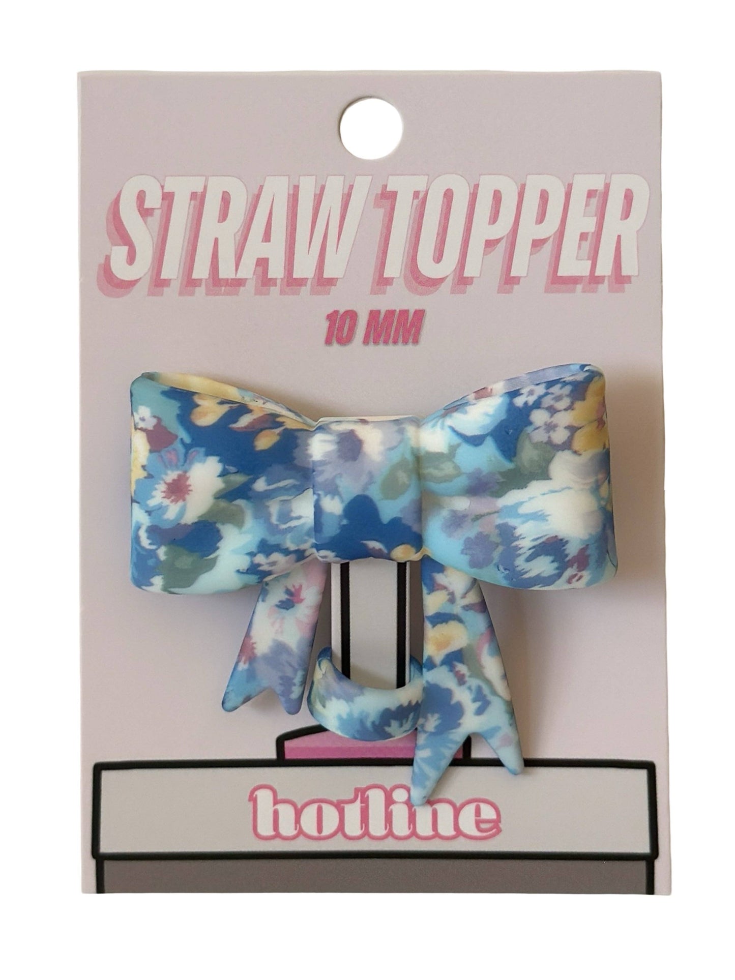 Bow Straw Topper | 17 colors