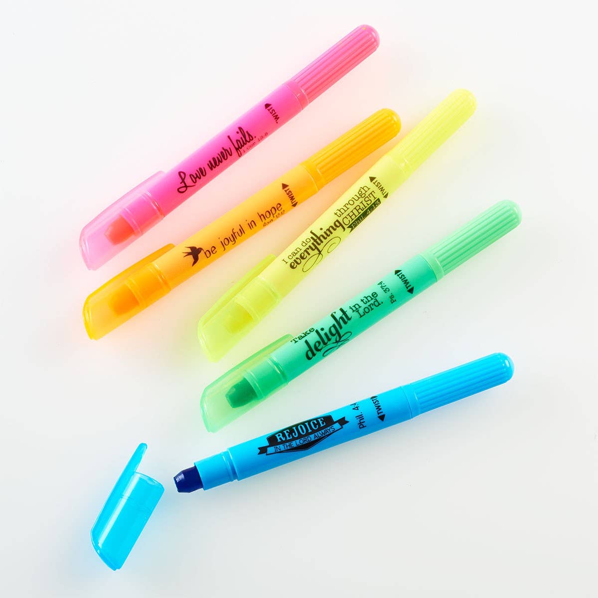Bible Wax Highlighter Set