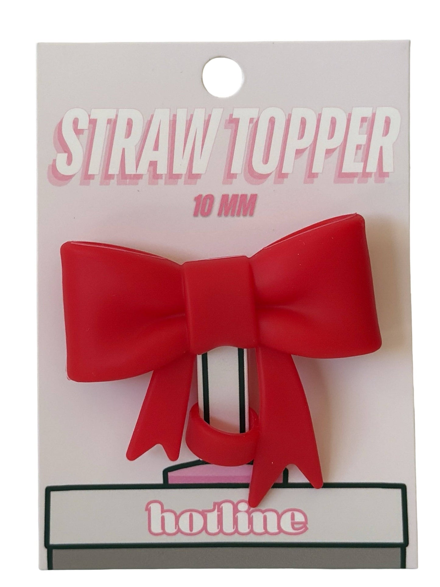 Bow Straw Topper | 17 colors