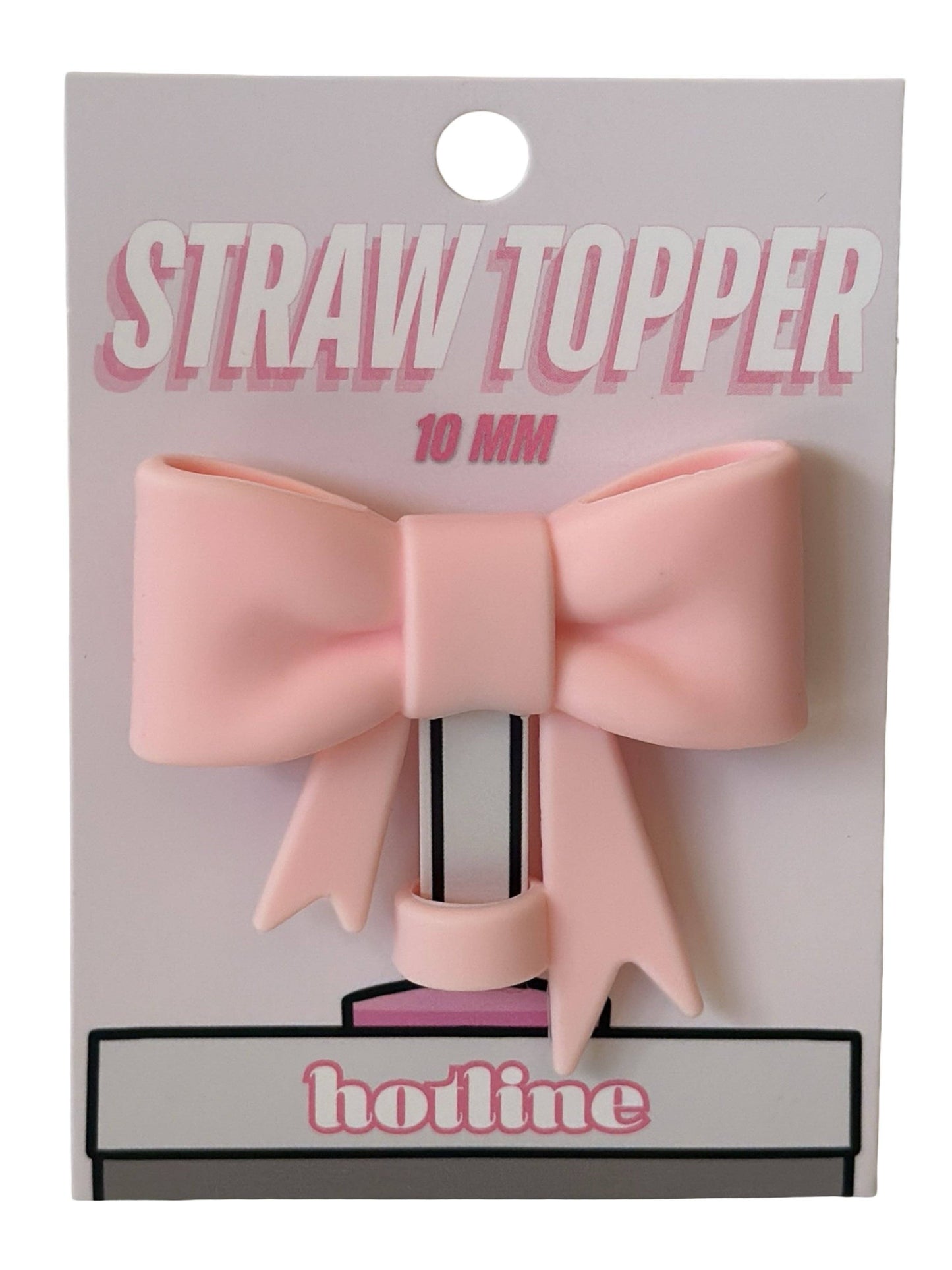 Bow Straw Topper | 17 colors