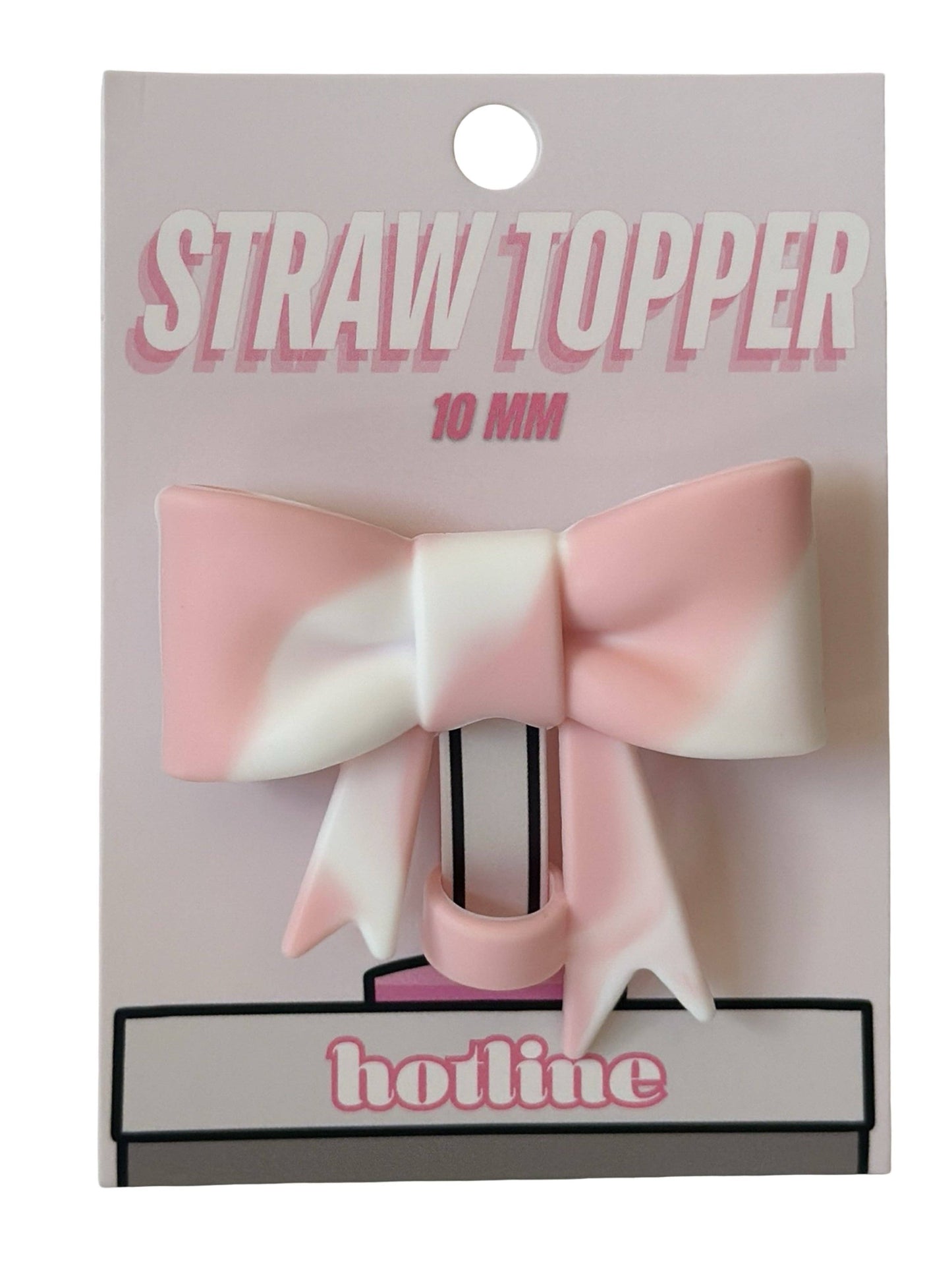 Bow Straw Topper | 17 colors