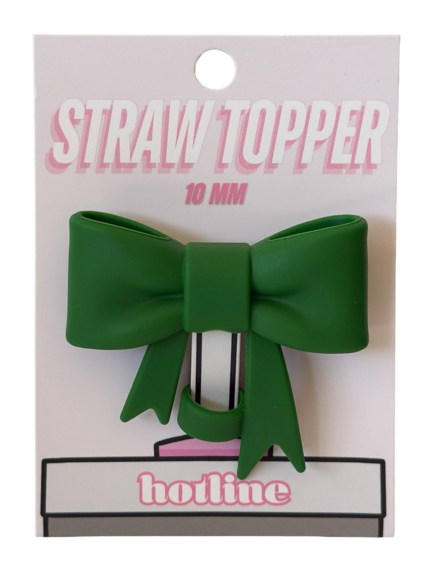 Bow Straw Topper | 17 colors