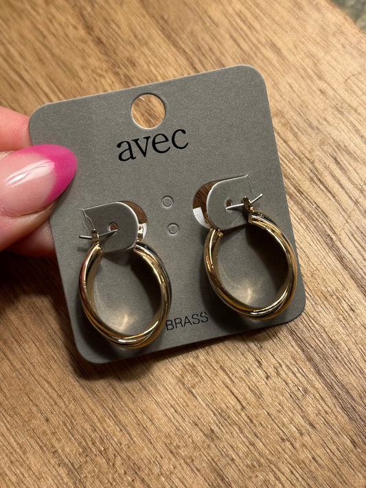 Gold & Silver Hoop