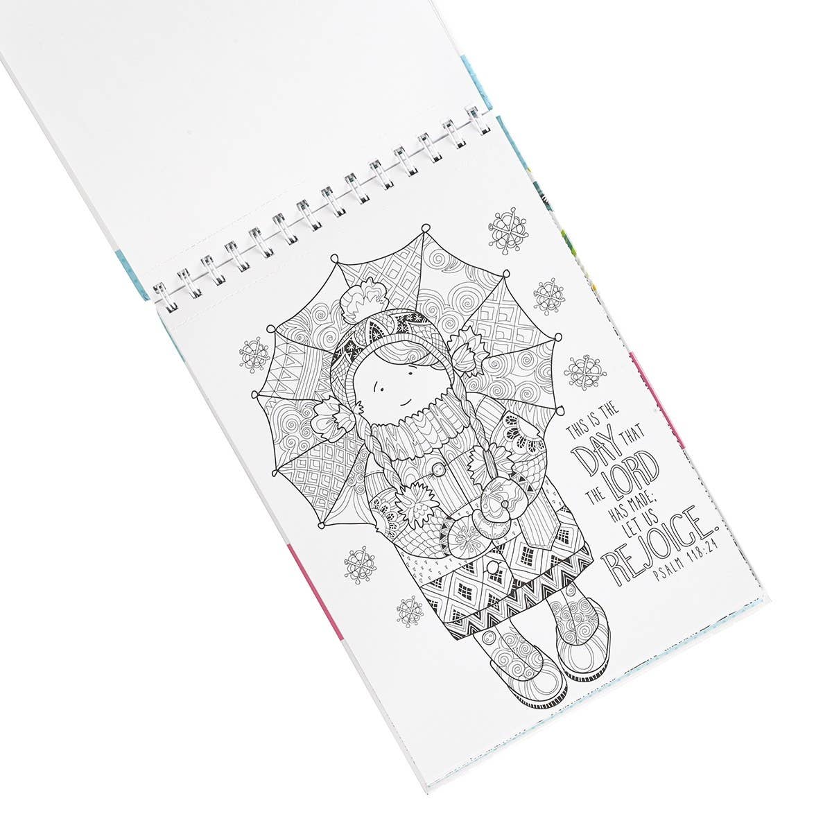 Coloring Book Wirebound The Word in Color