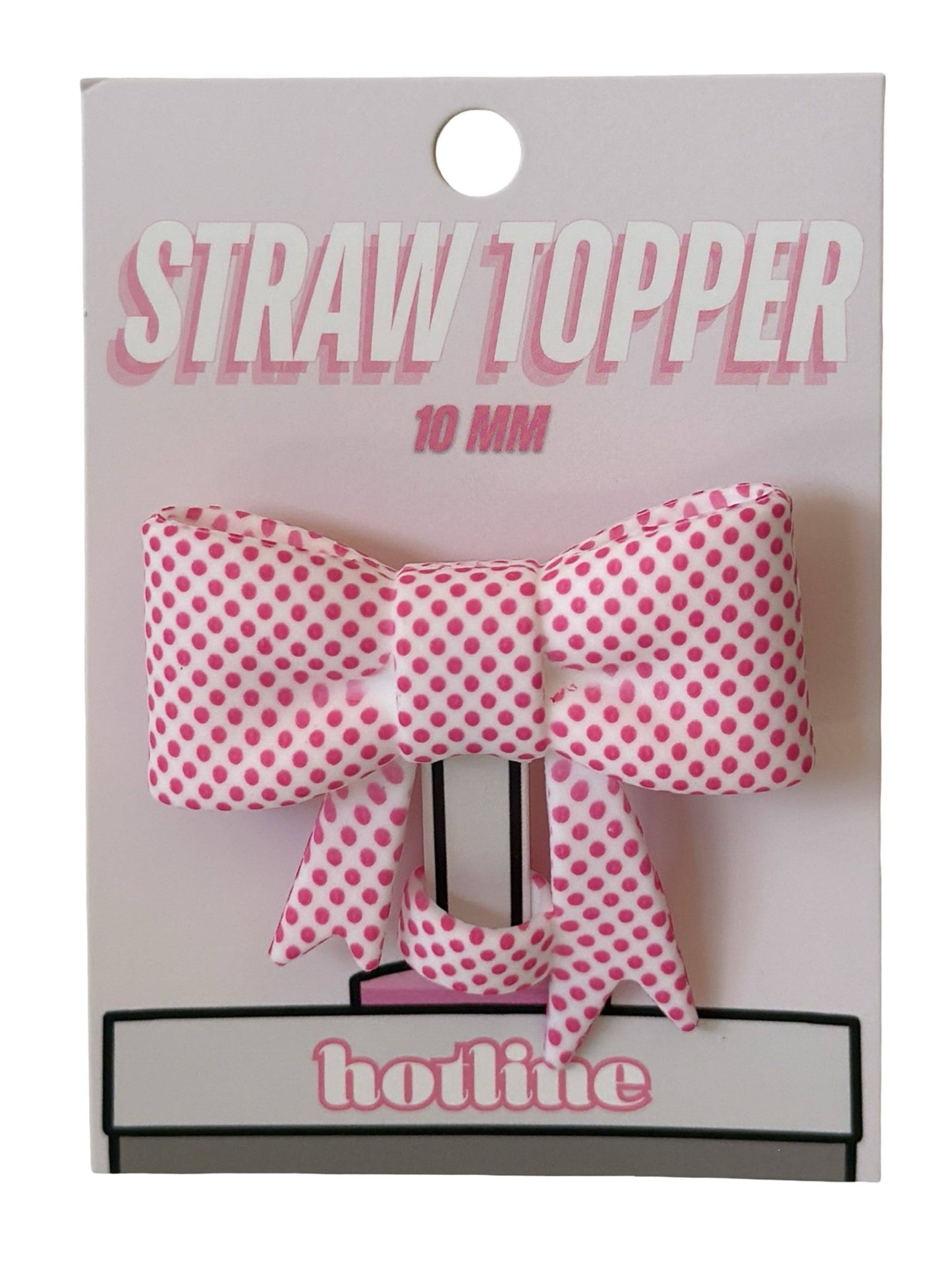 Bow Straw Topper | 17 colors