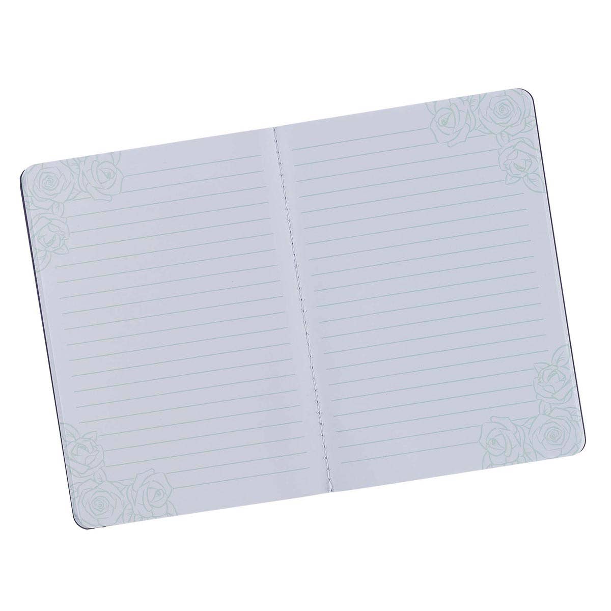 Be Still and Know Purple Floral Medium Notebook Set - Psalm