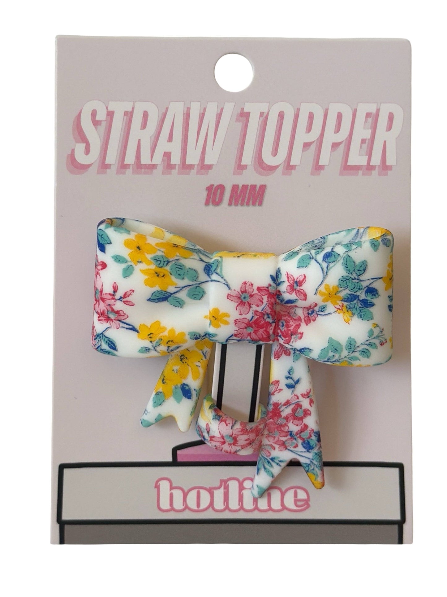 Bow Straw Topper | 17 colors