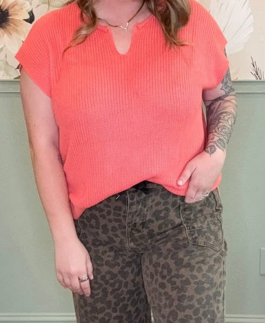 All Things Considered Sleeveless Knit Top