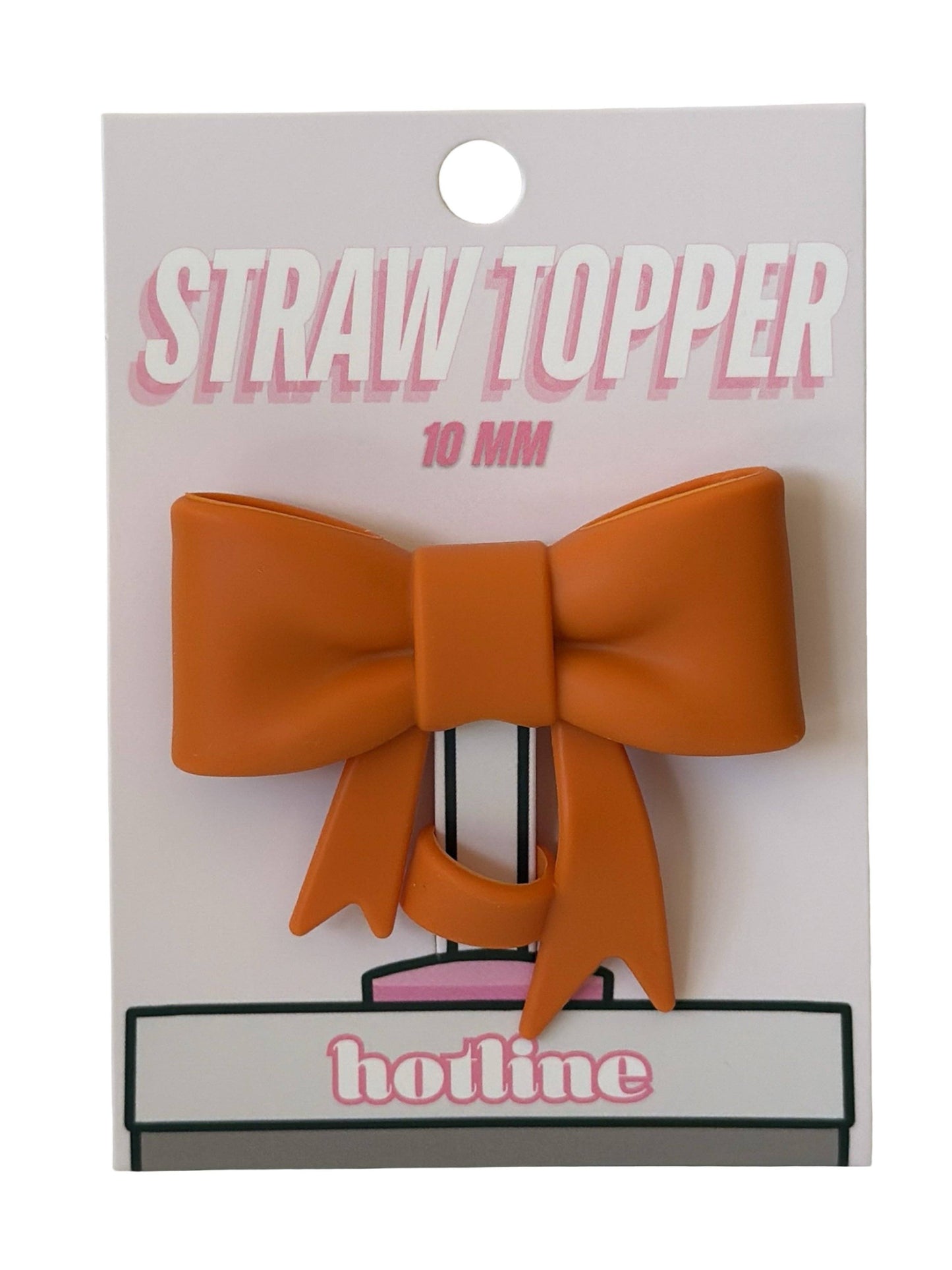 Bow Straw Topper | 17 colors