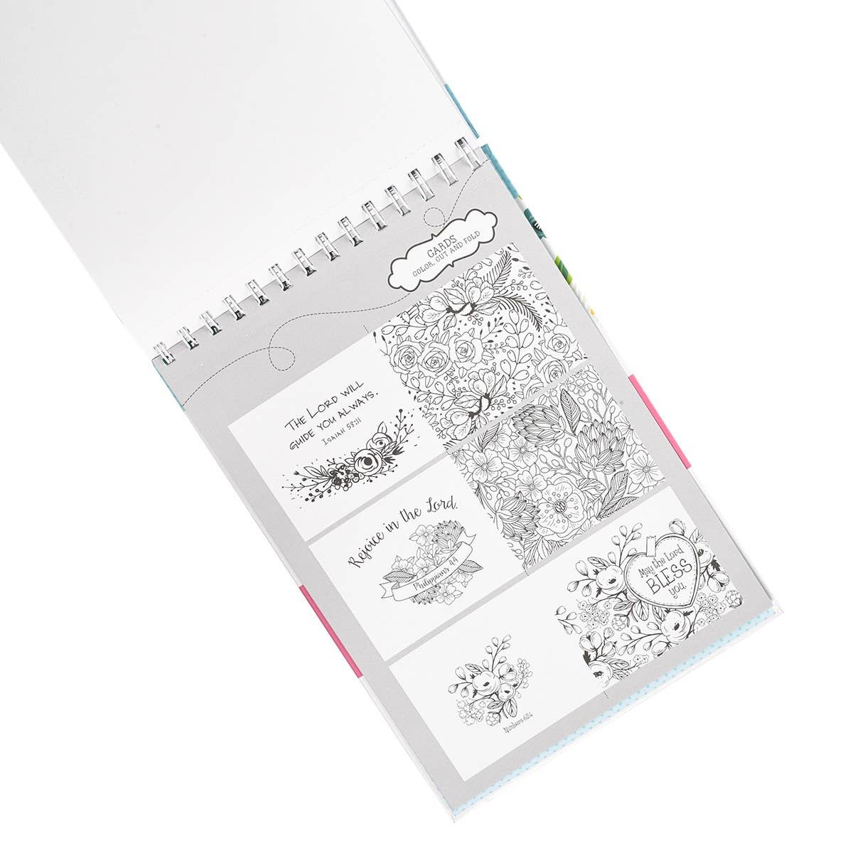Coloring Book Wirebound The Word in Color