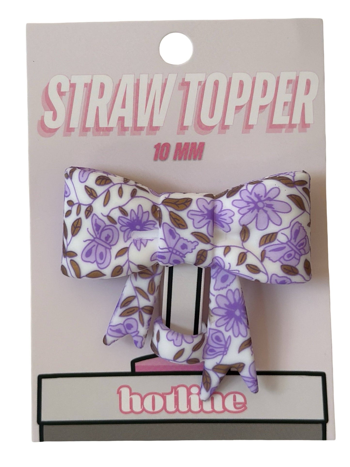 Bow Straw Topper | 17 colors