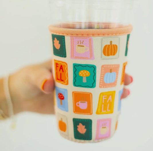 Fall Patches | Drink Sleeve