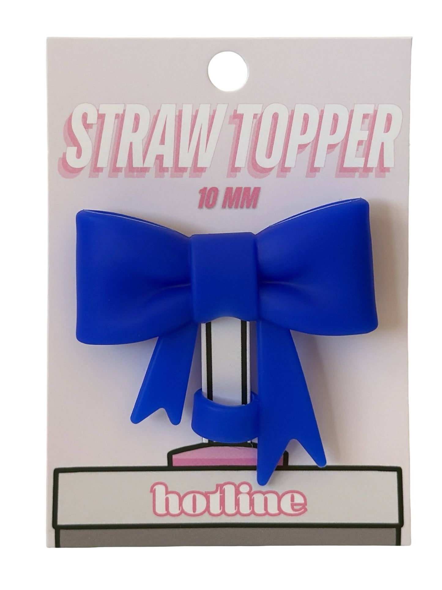 Bow Straw Topper | 17 colors