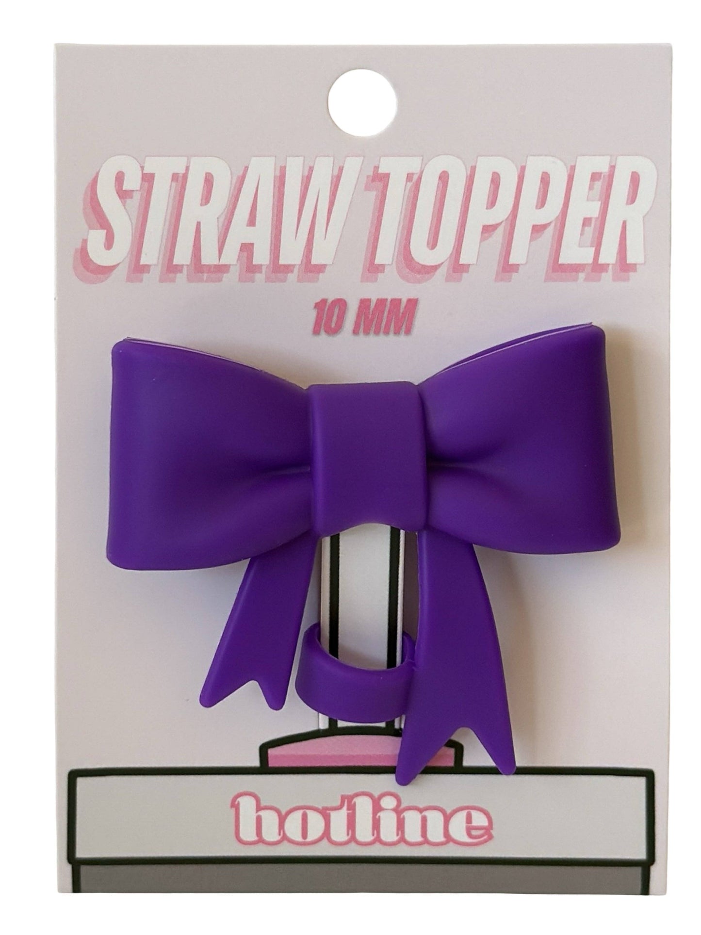 Bow Straw Topper | 17 colors