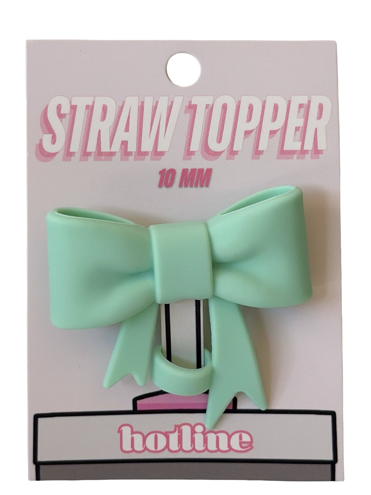 Bow Straw Topper | 17 colors