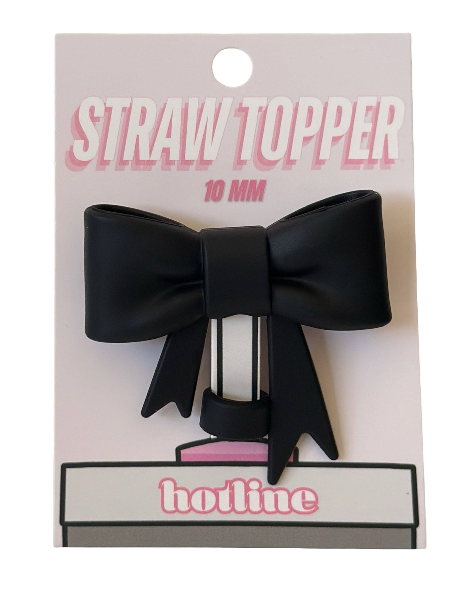 Bow Straw Topper | 17 colors