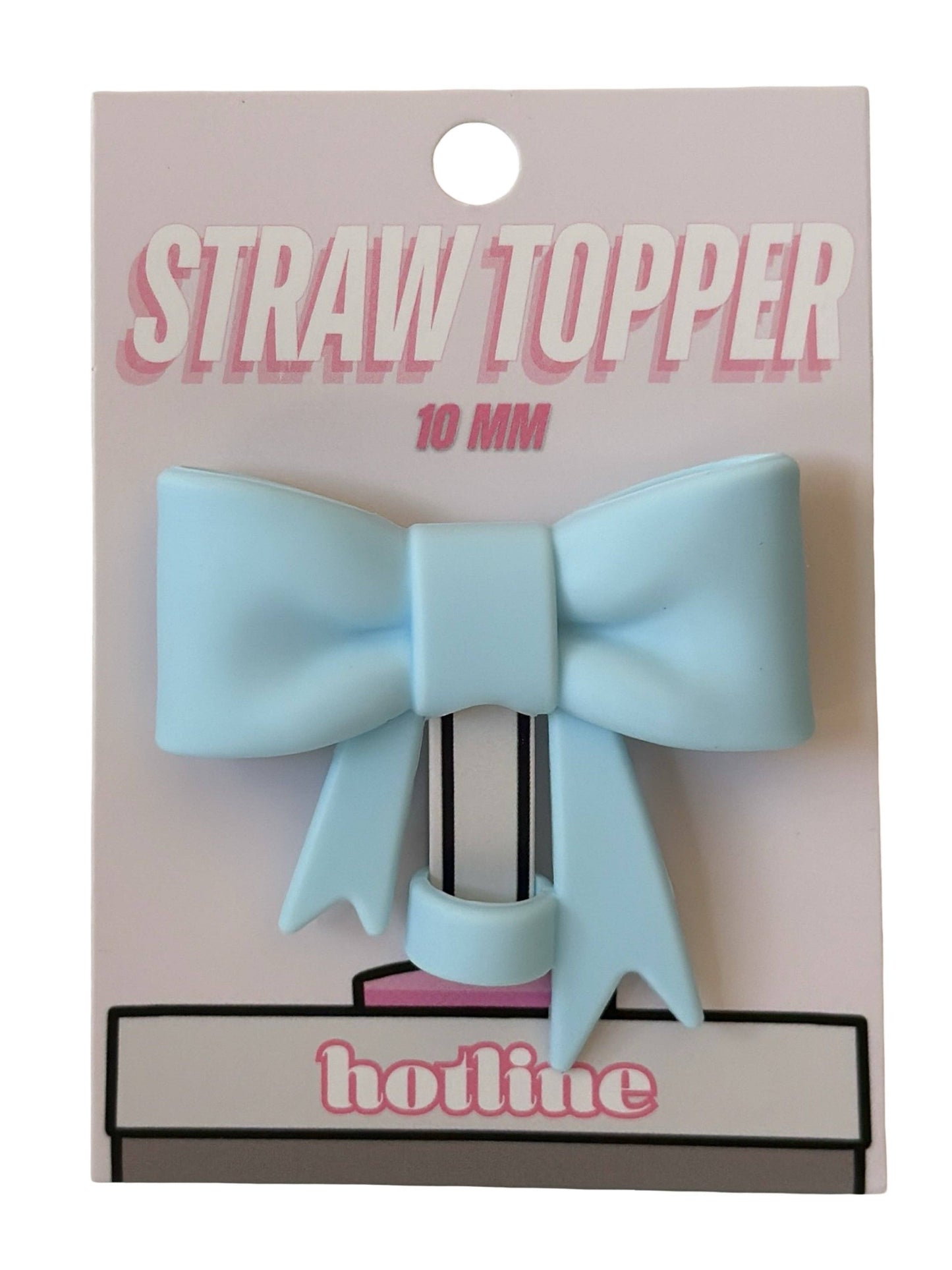 Bow Straw Topper | 17 colors